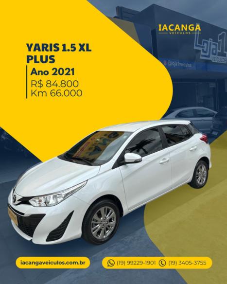 TOYOTA Yaris Hatch 1.5 16V 4P FLEX XL PLUS CONNECT MULTIDRIVE AUTOMTICO CVT, Foto 1