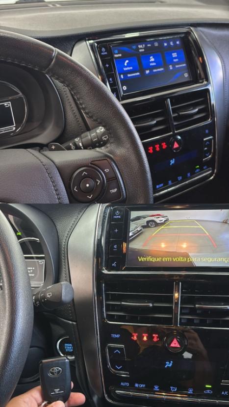 TOYOTA Yaris Hatch 1.5 16V 4P FLEX XS MULTIDRIVE AUTOM�TICO CVT, Foto 10