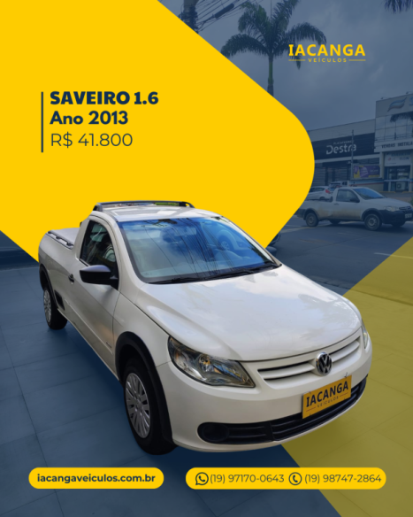 VOLKSWAGEN Saveiro 1.6 16V FLEX MSI TRENDLINE CABINE SIMPLES, Foto 3
