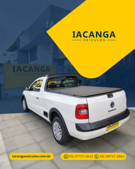 VOLKSWAGEN Saveiro 1.6 16V FLEX MSI TRENDLINE CABINE SIMPLES, Foto 4