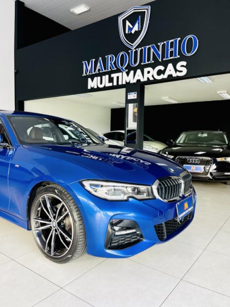 BMW 320I 2.0 16V 4P M SPORT GP TURBO ACTIVE FLEX AUTOMTICO, Foto 9