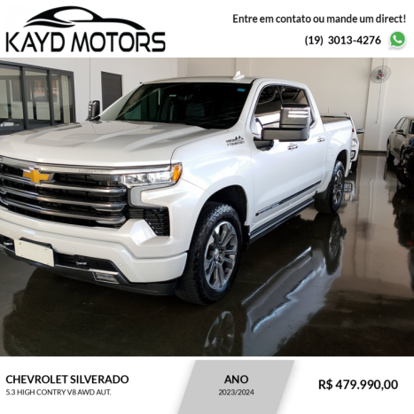 CHEVROLET Silverado 5.3 V8 1500 HIGH COUNTRY CABINE DUPLA 4X4 AUTOMTICO, Foto 1