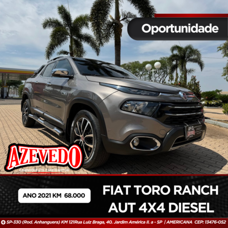 FIAT Toro 2.0 16V 4P 4WD RANCH TURBO DIESEL AUTOMTICO, Foto 16