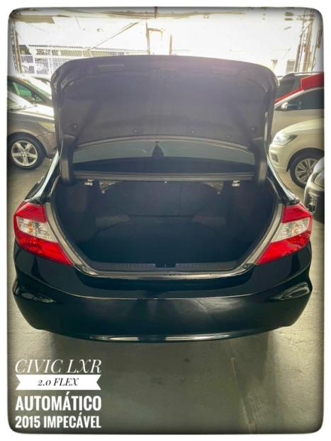 HONDA Civic 2.0 16V 4P FLEX LXR AUTOMTICO, Foto 13