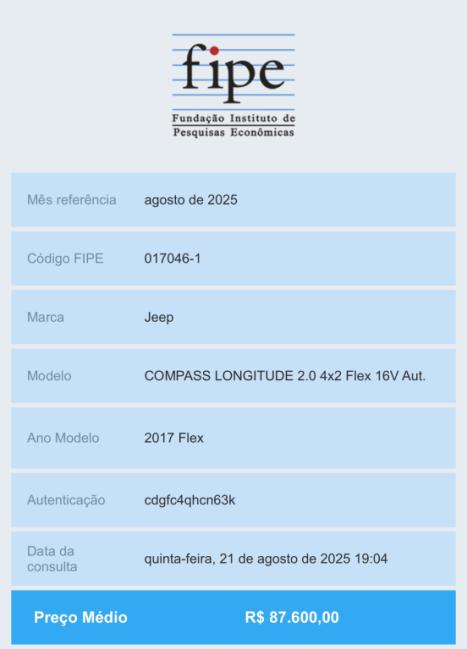 JEEP Compass 2.0 16V 4P LONGITUDE FLEX AUTOMTICO, Foto 6