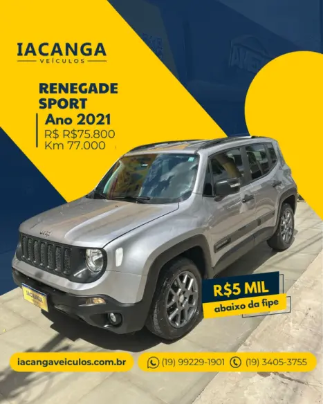 JEEP Renegade 1.8 16V 4P FLEX SPORT AUTOMTICO, Foto 1