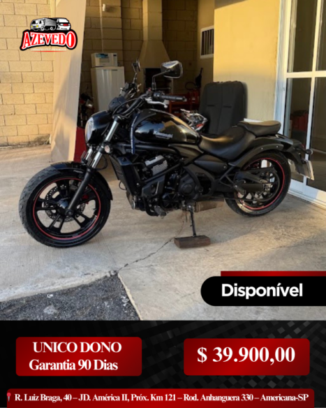 KAWASAKI Vulcan 650 S SPECIAL EDITION, Foto 9