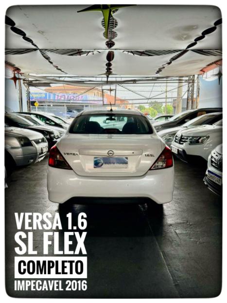 NISSAN Versa Sedan 1.6 16V 4P FLEX SL, Foto 4
