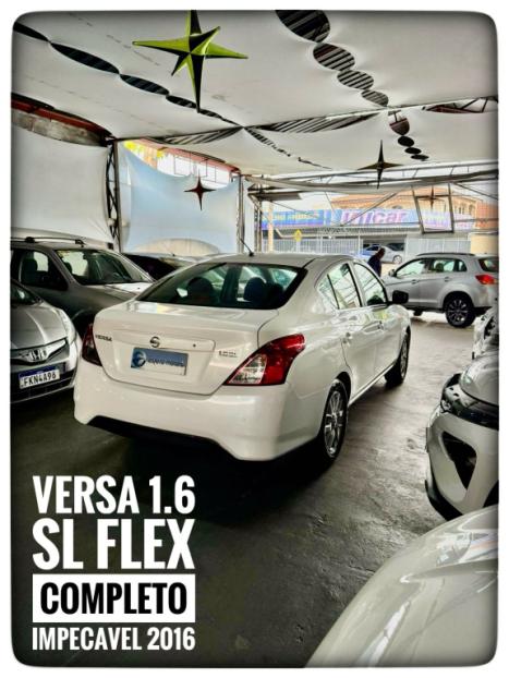 NISSAN Versa Sedan 1.6 16V 4P FLEX SL, Foto 6