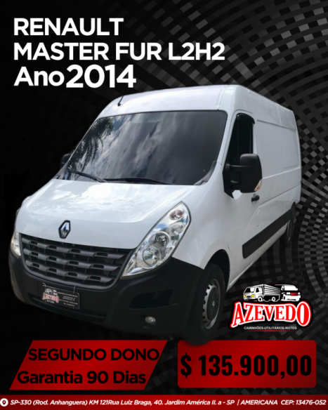 RENAULT Master 2.3 16V 3P DCI DIESEL FURGO L2H2, Foto 17