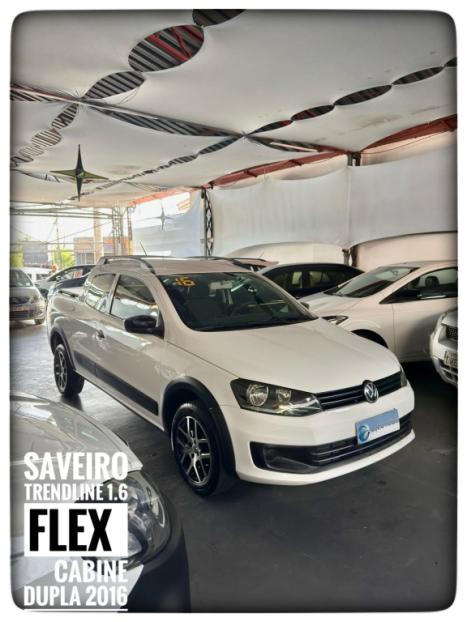 VOLKSWAGEN Saveiro 1.6 G7 CABINE DUPLA TRENDLINE FLEX, Foto 2