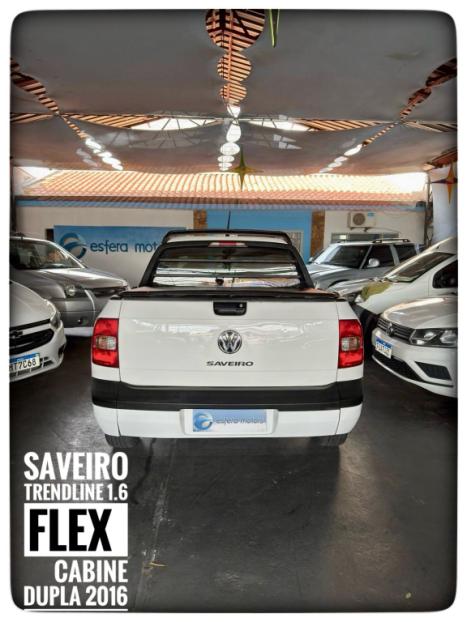 VOLKSWAGEN Saveiro 1.6 G7 CABINE DUPLA TRENDLINE FLEX, Foto 4