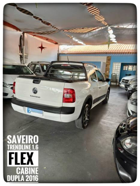 VOLKSWAGEN Saveiro 1.6 G7 CABINE DUPLA TRENDLINE FLEX, Foto 6