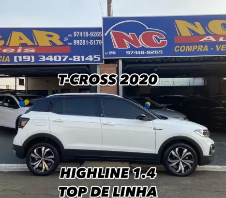 VOLKSWAGEN T-Cross 1.4 4P 250 TSI FLEX HIGHLINE AUTOMTICO, Foto 6